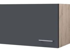 Flex-Well Exclusiv Küchen-Kurz-Oberschrank Morena 60x32cm Basaltgrau-San Remo< Küchenschränke