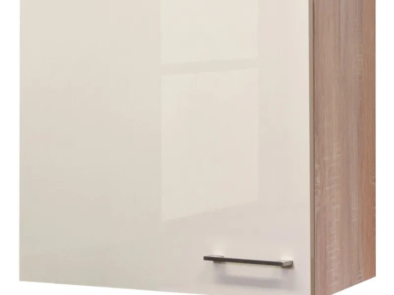 Flex-Well Exclusiv Küchenschränke<Küchen-Oberschrank Orlando 60x55cm Kaschmir Gl.-Sonoma Eiche