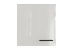 Sale Flex-Well Exclusiv Küchen-Oberschrank Lund 50x55cm Lichtgrau glänzend-Rauchgrau