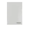 Hot Flex-Well Exclusiv Küchen-Oberschrank Lund 60x89cm Lichtgrau glänzend-Rauchgrau