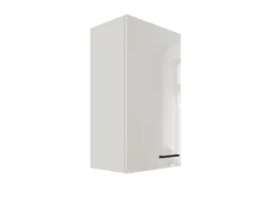 Online Flex-Well Exclusiv Küchen-Oberschrank Lund 50x89cm Lichtgrau glänzend-Rauchgrau