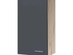 Hot Flex-Well Exclusiv Küchen-Oberschrank groß Morena 50x89cm Basaltgrau-San Remo