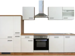 Online Flex-Well Exclusiv Küchenzeile Vintea 310 cm Magnolia-Lancelot Oak