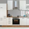 Flex-Well Exclusiv Einbauküchen<Küchenzeile Vintea 310 cm Magnolia-Lancelot Oak