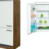 Sale Flex-Well Exclusiv Kühlschrank-Einbauschrank Vintea mit Kühlschrank EEK: F