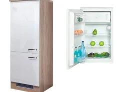 Discount Flex-Well Exclusiv Kühlschrank-Umbau Valero mit Kühlschrank PKM KS 120.4A+ EB