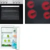 Flex-Well Küchengeräte-Set 5 mit Einbauherd und Einbaukühlschrank