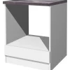Clearance Flex-Well Classic Flex-Well Küchen-Herdumbauschrank mit Arbeitsplatte Lucca 60 cm