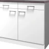 Flex-Well Classic Flex-Well Küchen-Unterschrank mit Arbeitsplatte Lucca 100 cm< Küchenschränke