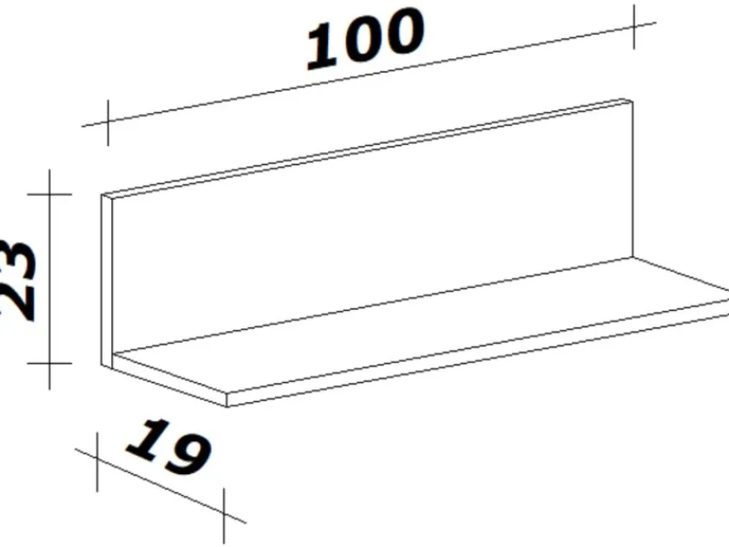 Online Flex-Well Classic Flex-Well Küchen-Wandregal Lucca 100 cm Platinblau