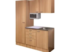 Clearance Flex-Well Classic Flex-Well Singleküche 150 cm Nano Buche