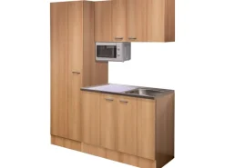 Flex-Well Classic Flex-Well Singleküche 150 cm Nano Buche< Single-Küchen|Pantryküchen