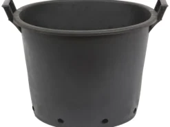 Floraworld Pflanzcontainer Comfort 45 Liter Ø 50 cm Schwarz< Töpfe