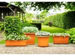 Outlet Florus Pflanztopf Cilindro Ø 40 cm Terracotta Terrakotta