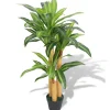 furnicato Töpfe<Künstlicher Drachenbaum mit Topf 100 cm Grün