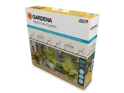 Gardena Töpfe<Tropfbewässerung Set Terrasse (30 Pflanzen) sofort einsatzbereit
