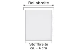 Gardinia Einbauküchen<Seitenzug-Rollo Uni Trend 142 cm x 180 cm