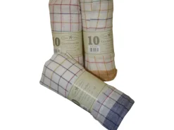 Geschirrtuch 50 cm x 70 cm  kariert 10er Pack