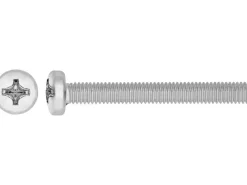 Kühlschränke<Gewindeschraube DIN 7985 Ø 5 mm x 25 mm Stahl 100 Stück