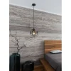 Globo Pendelleuchte 1-flammig Schwarz matt 200 x 1200 mm< Kücheninseln