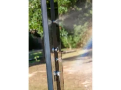 Gre Aluminium-Solardusche Luxe 38 l< Einhebelmischer