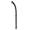 Gre Solardusche Gebogen aus PVC 22 l Schwarz< Einhebelmischer