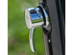 Gre Solardusche Gebogen aus PVC 22 l Schwarz< Einhebelmischer