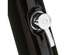 Gre Solardusche Gebogen aus PVC 22 l Schwarz< Einhebelmischer