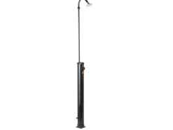 Gre Solardusche Schwarz aus PVC 9 l Schwarz< Einhebelmischer