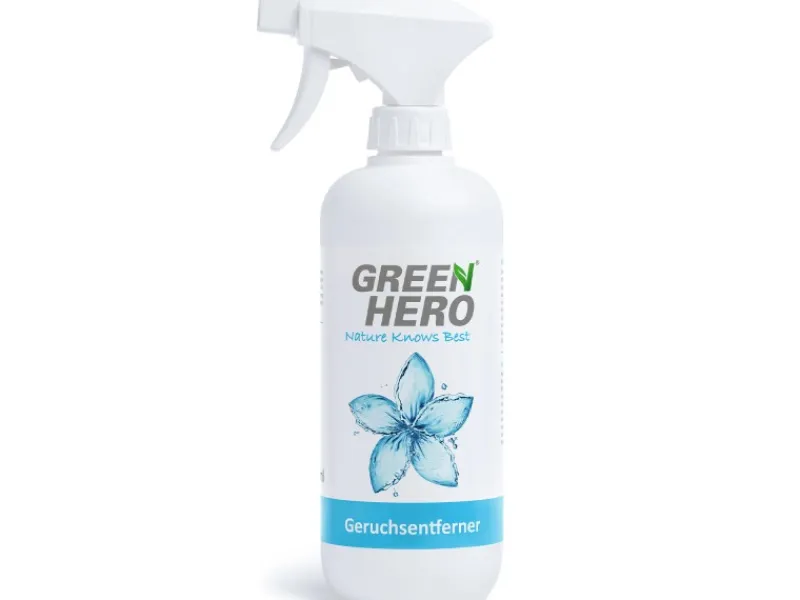 Discount GreenHero Geruchsentferner Spray für Textilien, Schuhe etc. gegen Gerüche, Neutralisiert Gerüche