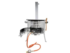 Hot Grillpeter Utschak Set MultiFlame mit Kazan 12L Pfanne-Deckel