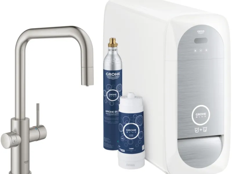 Grohe Blue Home U-Auslauf Starter Kit< Wassersysteme