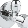 Grohe Kühlschränke<Eckventil Chrom 1/2" x 3/8"