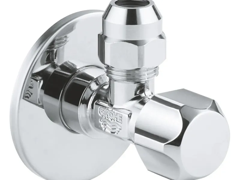 Grohe Kühlschränke<Eckventil Chrom 1/2" x 3/8"
