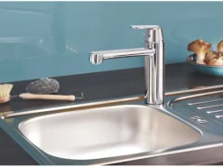 Grohe Einhand-Küchenarmatur Eurosmart Cosmopolitan Auslauf mit Mousseur< Einhebelmischer