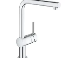 Grohe Einhand-Spültischbatterie Minta für Niederdruck Warmwasserbereiter< Einhebelmischer