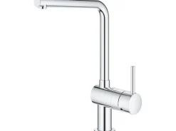 Sale Grohe Einhand-Spültischbatterie Minta Chrom 12,5mm (1/2") L-Auslauf