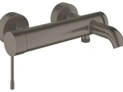 Hot Grohe Einhand-Wannenbatterie Essence Hard Graphite gebürstet
