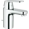 Grohe Einhebelmischer<Einhand-Waschbeckenarmatur Eurosmart C SilkMove Chrom