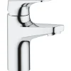 Grohe Einhebelmischer<Einhand-Waschtischbatterie BauFlow Chrom S-Size