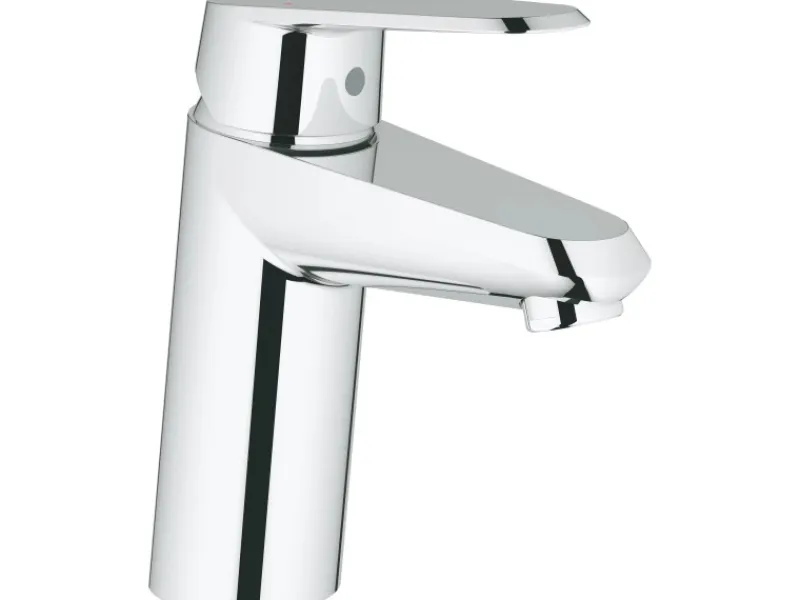 Grohe Einhebelmischer<Einhand-Waschtischbatterie Eurodisc Cosmopolitan S-Size DN 15 Glatt Chrom