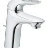 Grohe Einhand-Waschtischbatterie Eurostyle S-Size offener Hebelgriff Chrom< Einhebelmischer