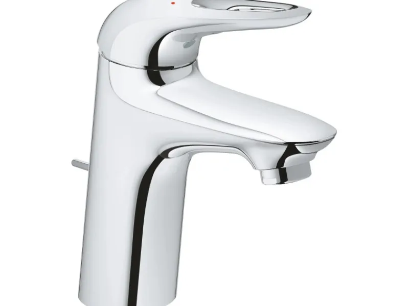 Grohe Einhand-Waschtischbatterie Eurostyle S-Size offener Hebelgriff Chrom< Einhebelmischer