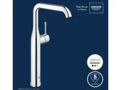 Grohe Einhand-Waschtischbatterie Essence XL-Size Chrom< Einhebelmischer