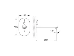 Grohe Infrarot-Elektronik für Waschtisch Eurosmart CE mit Mischung Chrom< Ersatzteile Küchenarmatur|Zubehör Für Küchenarmatur