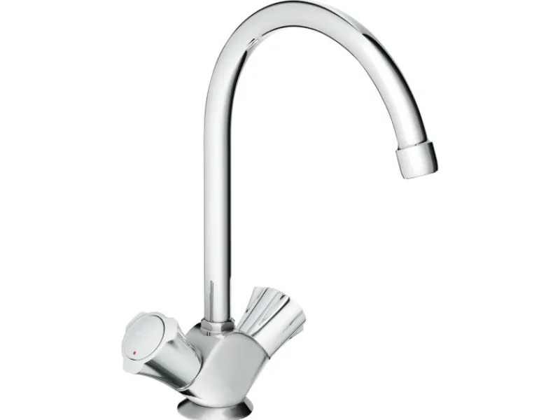 Grohe Zweigriffarmatur|Einhebelmischer<Küchenarmatur Costa DN 15