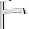 Grohe Küchenarmatur Eurodisc C DN 15 mit ausziehbarer Brause< Einhebelmischer