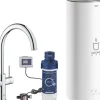 Outlet Grohe Küchenarmatur und Boiler Red Duo Größe-L Chrom