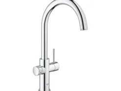 Outlet Grohe Küchenarmatur und Boiler Red Duo Größe-L Chrom