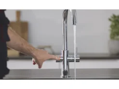 Outlet Grohe Küchenarmatur und Boiler Red Duo Größe-L Chrom